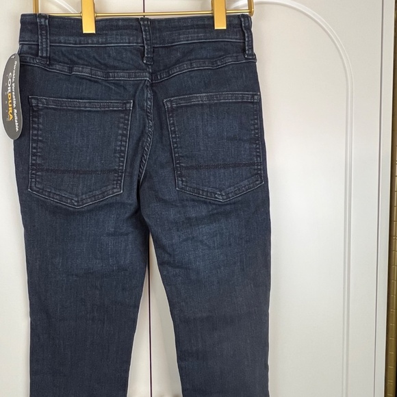 Cat & Jack Boy's Dark Denim Blue Jeans - Picture 4 of 6